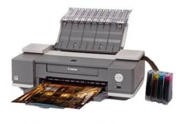 Принтер Canon PIXMA iX4000 с СНПЧ и чернилами