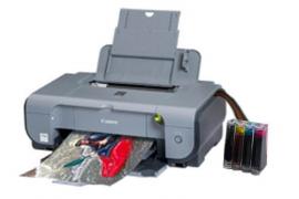 Принтер Canon PIXMA iP3300 с СНПЧ и чернилами