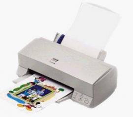 Принтер Epson Stylus Color 440 с СНПЧ и чернилами