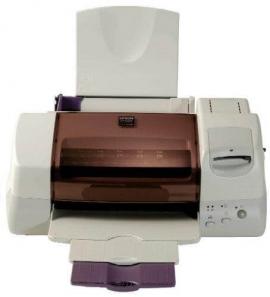 Цветной принтер Epson Stylus Photo 875 с ПЗК и чернилами