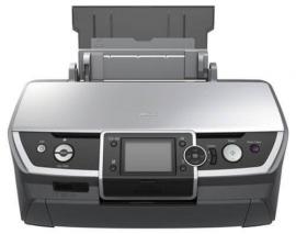 Цветной принтер Epson Stylus Photo R360 с ПЗК и чернилами