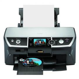 Цветной принтер Epson Stylus Photo R380 с ПЗК и чернилами