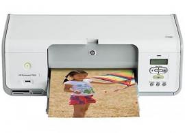 Принтер HP Photosmart 7850 с СНПЧ и чернилами