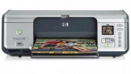 Принтер HP Photosmart 8030 с СНПЧ и чернилами