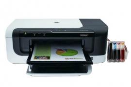 Принтер HP OfficeJet 6000 с СНПЧ и чернилами