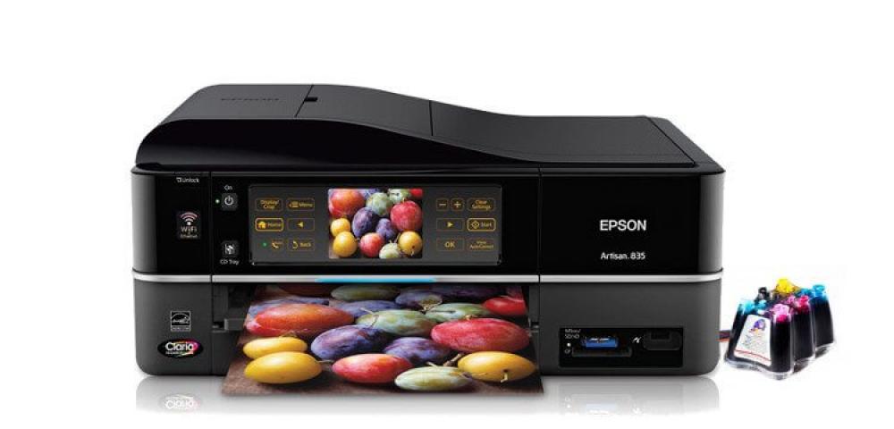 изображение МФУ Epson Artisan 835 Refurbished by Epson с СНПЧ и чернилами - изображение 1