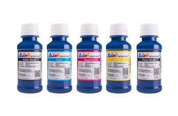Комплект ультрахромных чернил INKSYSTEM для Epson 7700, 7710, 9700, 9710, 7908, 9908, 7910, 9910 100 мл. (5 цветов)