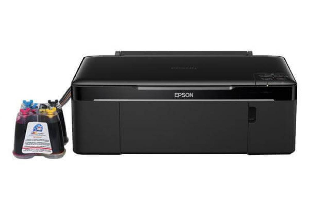 изображение МФУ Epson Stylus NX130 с СНПЧ и чернилами - изображение 1