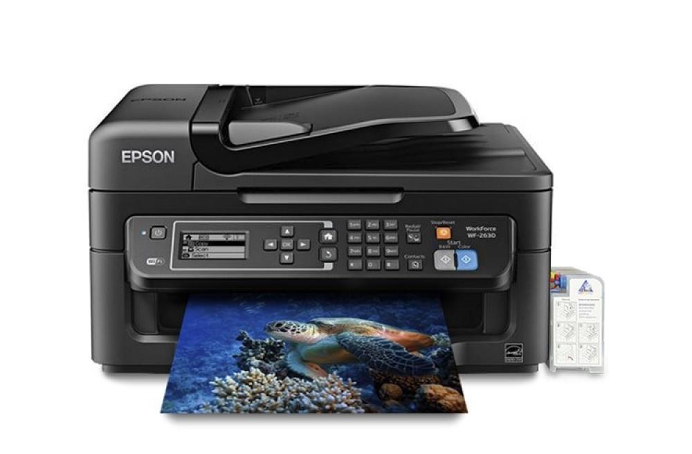 изображение МФУ Epson Workforce WF-2630 Refurbished by Epson с СНПЧ и чернилами - изображение 1
