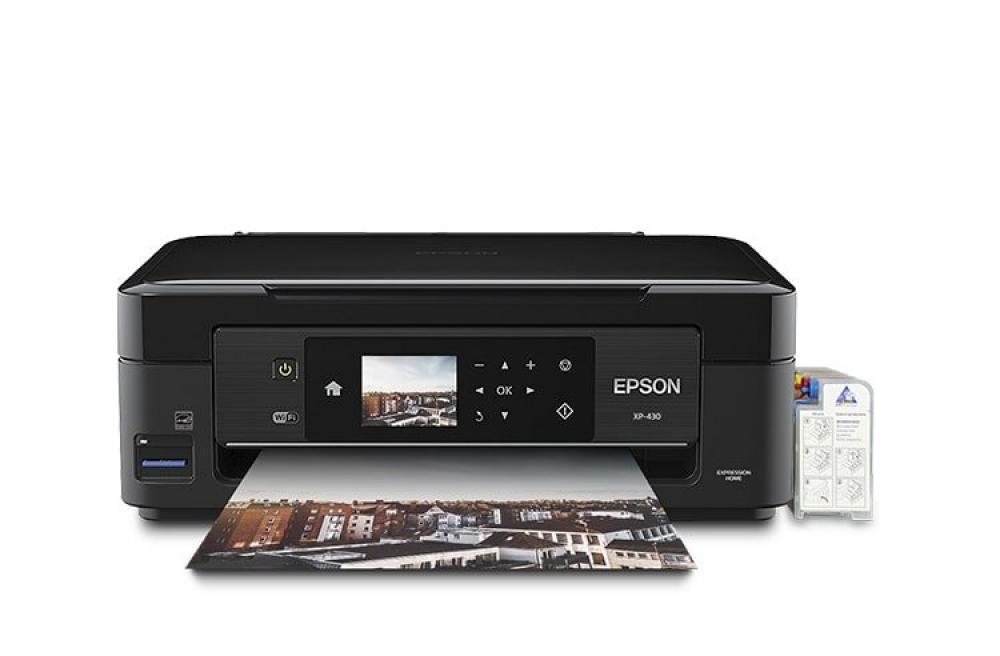 изображение МФУ Epson Expression Home XP-430 с СНПЧ и чернилами - изображение 1