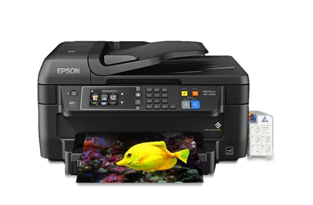 изображение МФУ Epson Workforce WF-2660 Refurbished by Epson с СНПЧ и чернилами - изображение 1