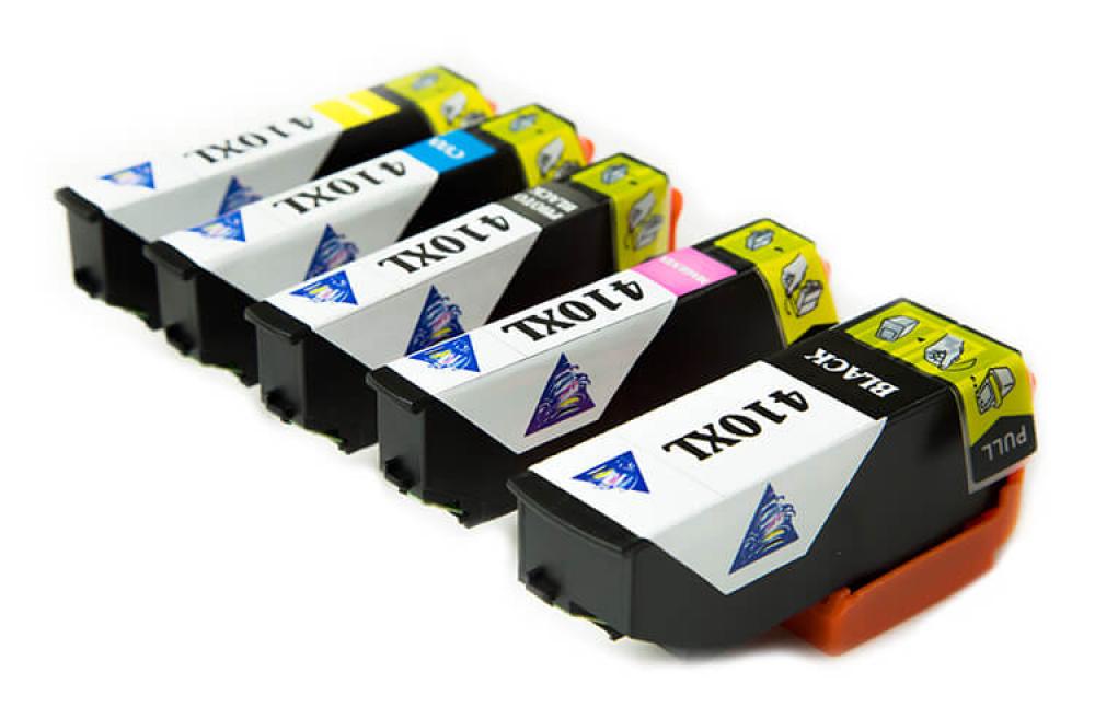 изображение Комплект совместимых картриджей T410XL (C/M/Y/Pb/Bk) для Epson Expression Premium XP-530 - изображение 1