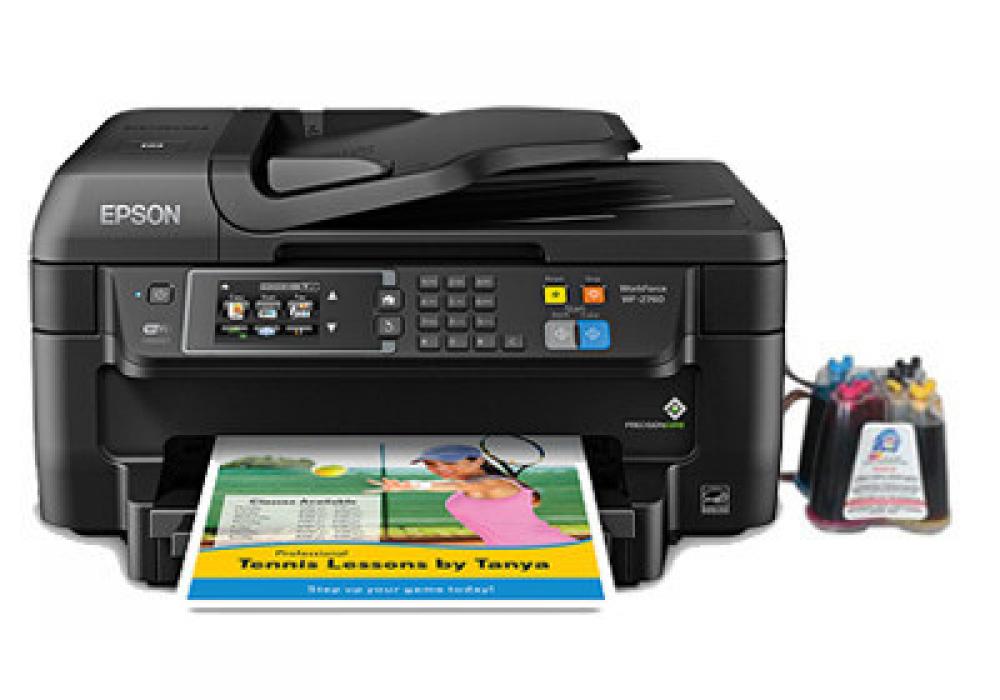изображение МФУ Epson Workforce WF-2760 с СНПЧ - изображение 1