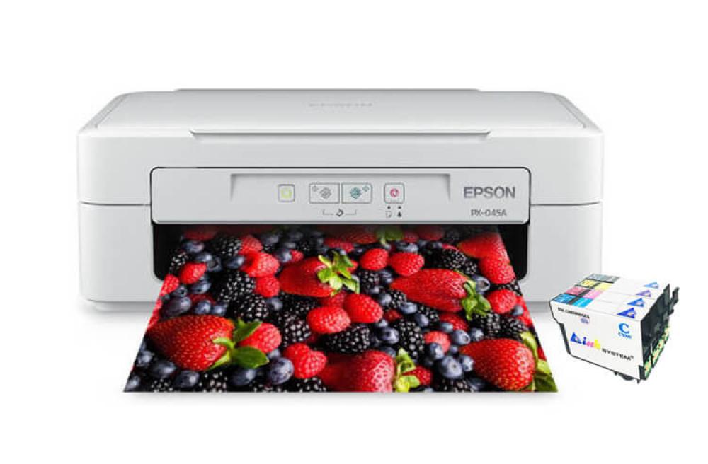 изображение МФУ Epson Colorio PX-045A с картриджами INKSYSTEM - изображение 1