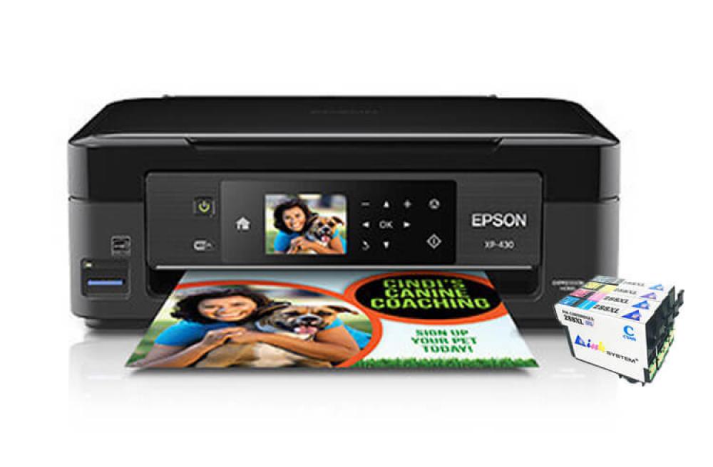 изображение МФУ Epson Expression Home XP-430 с картриджами INKSYSTEM - изображение 1