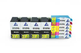 Комплект совместимых картриджей T252XL (2xC/M/Y+4xBk) для Epson Workforce WF-3630