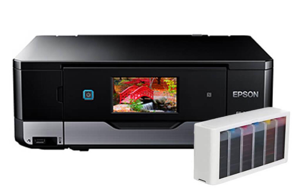 изображение МФУ Epson Colorio EP-30VA с СНПЧ и чернилами - изображение 1