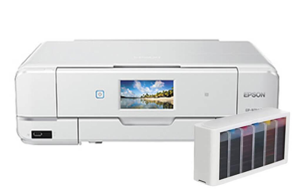изображение МФУ Epson Colorio EP-979A3 с СНПЧ и чернилами - изображение 1