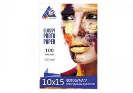 Глянцевая фотобумага INKSYSTEM 230g, 10x15, 100л. для печати на Epson Expression Home XP-330
