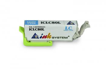 Картридж совместимый Light Cyan (ICLC80) для Epson EP-708A