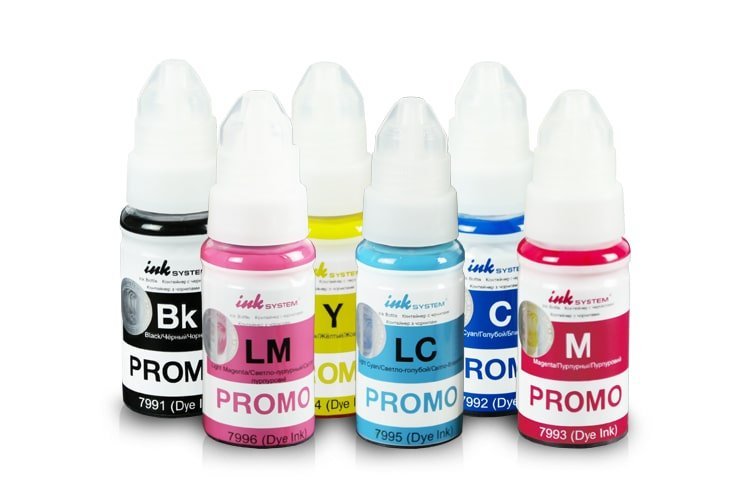 Купить чернила для принтера Epson; краска для принтеров Epson