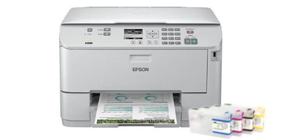 изображение МФУ Epson WorkForce Pro WP-4515DN с ПЗК и чернилами - изображение 1