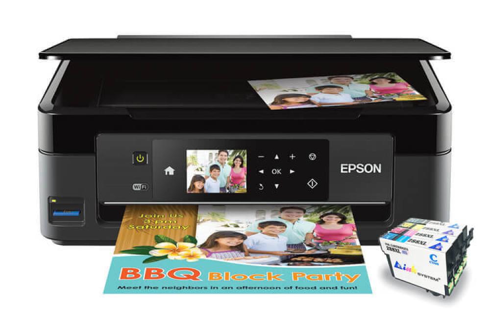 изображение МФУ Epson Expression Home XP-440 с картриджами INKSYSTEM - изображение 1