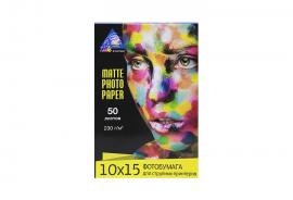 Матовая фотобумага INKSYSTEM Matte Photo Paper 230g, 10x15, 50 листов Матовая фотобумага INKSYSTEM Matte Photo Paper 230g, 10x15, 50 листов