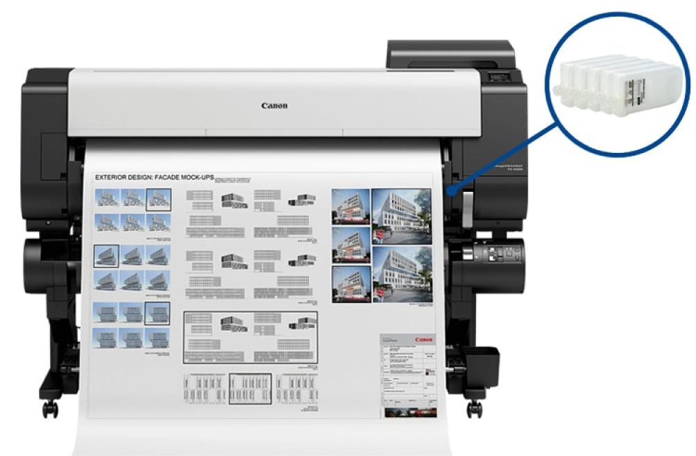 изображение Плоттер Canon imagePROGRAF iPF TX-4000 с ПЗК и чернилами - изображение 1