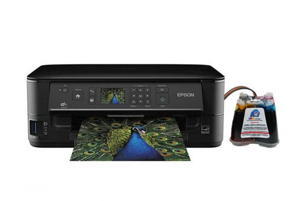 изображение МФУ Epson Stylus NX625 с СНПЧ и чернилами - изображение 1