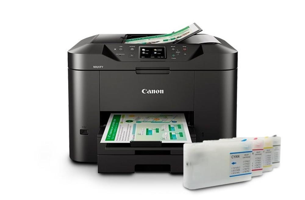 изображение МФУ Canon MAXIFY MB2750 с ПЗК и чернилами - изображение 1