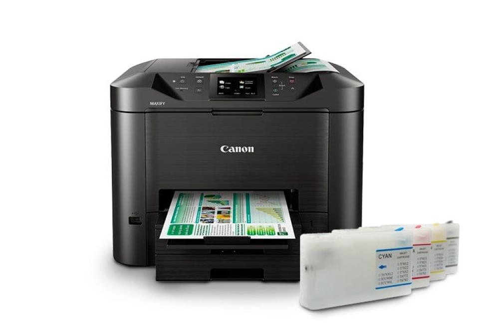 изображение МФУ Canon MAXIFY MB5450 с ПЗК и чернилами - изображение 1