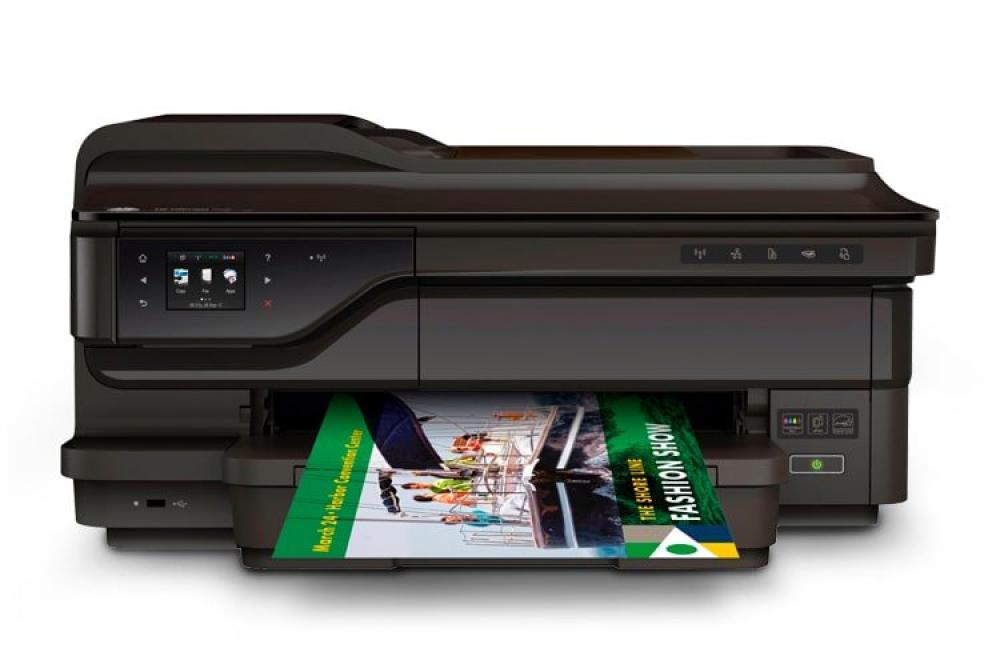 изображение МФУ HP Officejet 7612 с ПЗК и чернилами - изображение 1
