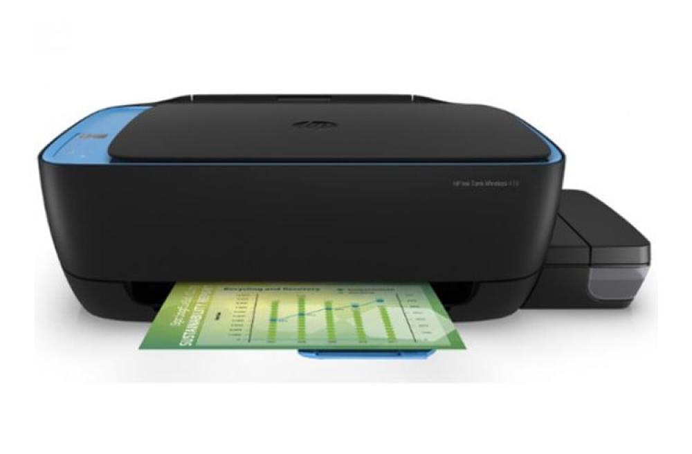 изображение МФУ HP Ink Tank 419 с оригинальной СНПЧ и чернилами INKSYSTEM - изображение 1