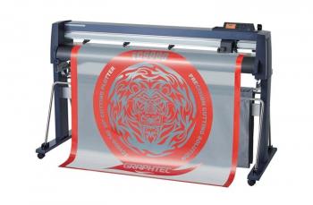 Режущий плоттер Graphtec FC9000-140 со стендом и корзиной