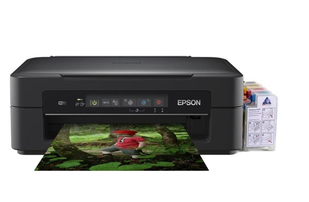 изображение МФУ Epson Expression Home XP-255 с СНПЧ и сублимационными чернилами - изображение 1