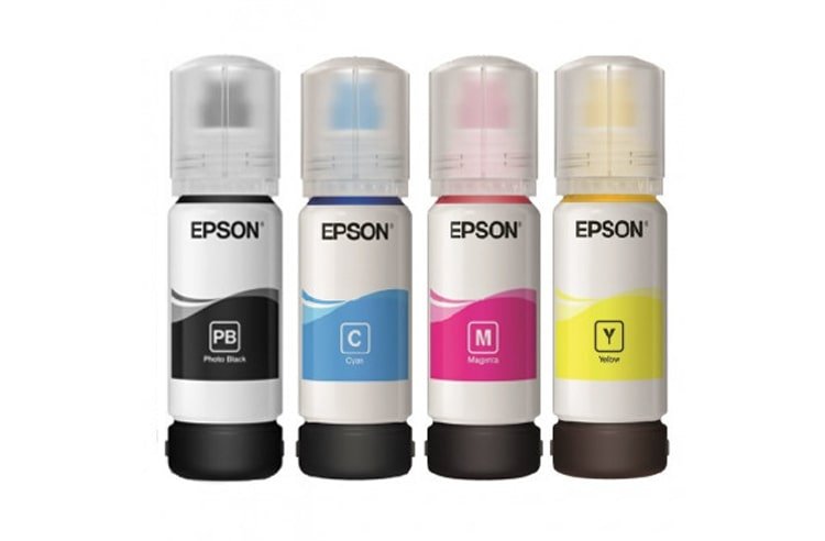 изображение Оригинальные чернила для Epson L3100 (65мл, 4 цвета)