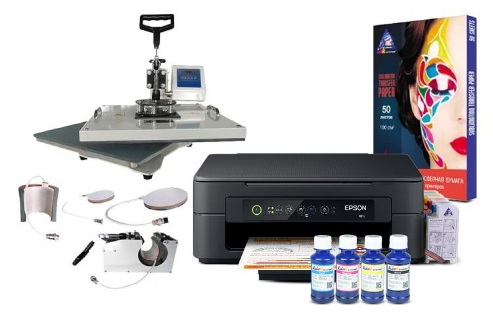 фото Многофункциональный термопресс INKSYSTEM C-04-2938 4 в 1 и МФУ Epson XP-2100 с набором для сублимационной печати - inksystem.com.by - изображение 1