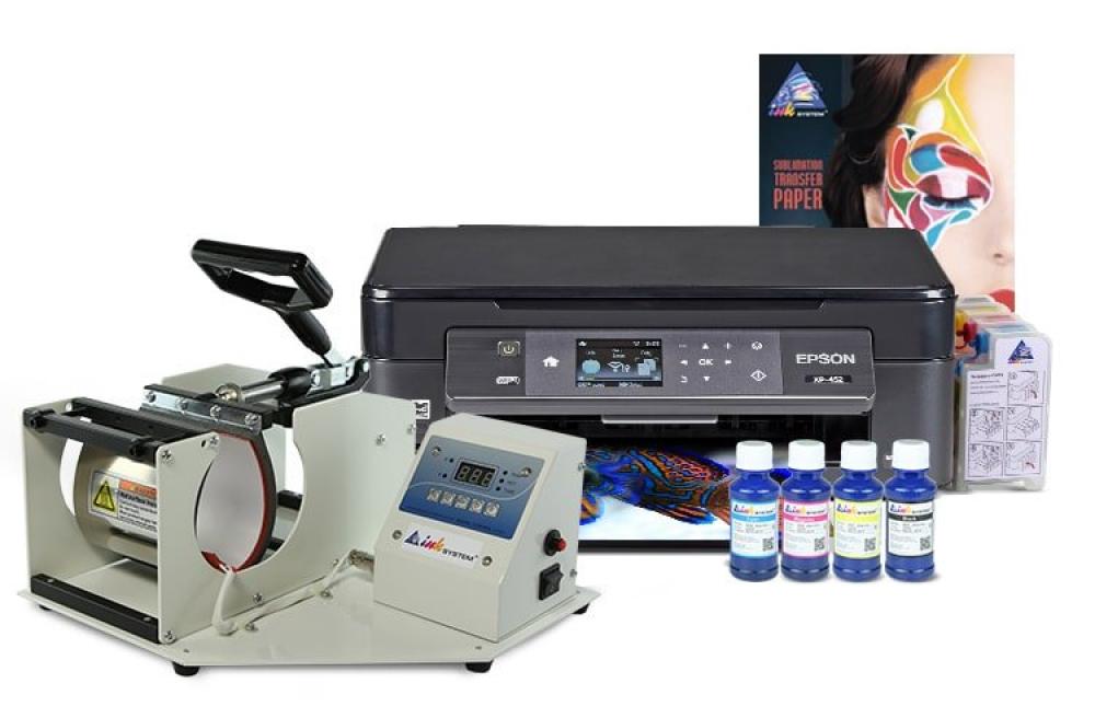 фото Чашечный термопресс INKSYSTEM M-01 и МФУ Epson XP-452 с набором для сублимационной печати - inksystem.com.by - изображение 1