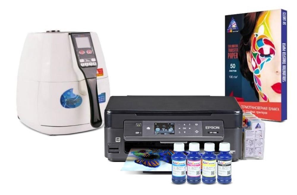 фото Вакуумный термопресс HeatPress V-02 3D Mini и МФУ Epson XP-452 с набором для сублимационной печати - inksystem.com.by - изображение 1