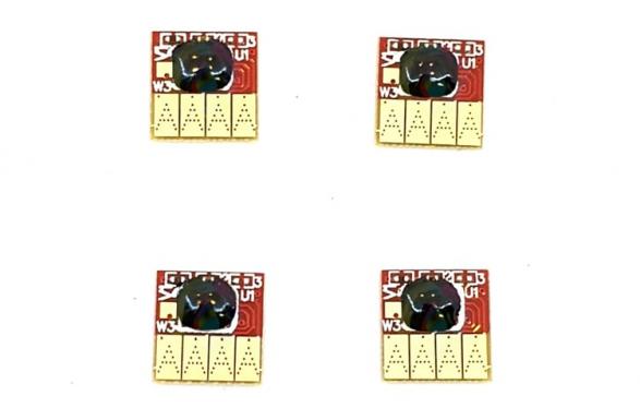 изображение Комплект чипов для СНПЧ/ПЗК для плоттеров HP Designjet T120, T520