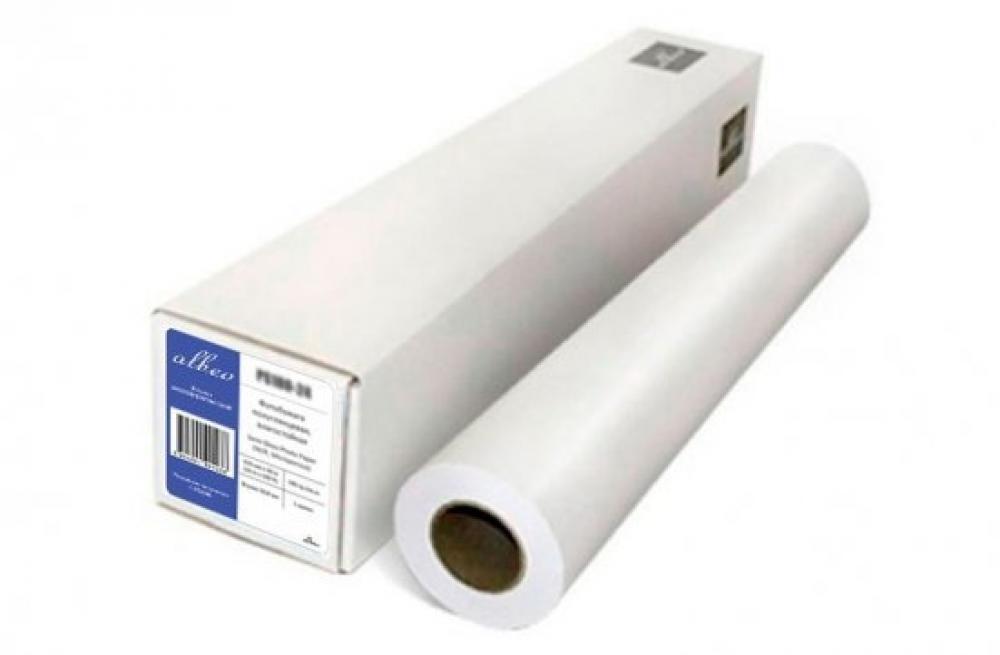 изображение Бумага Albeo InkJet для плоттеров 80г/м2 (297мм), рулон 45 метров, мультипак 2 рулона (Z80-11-2) - изображение 1