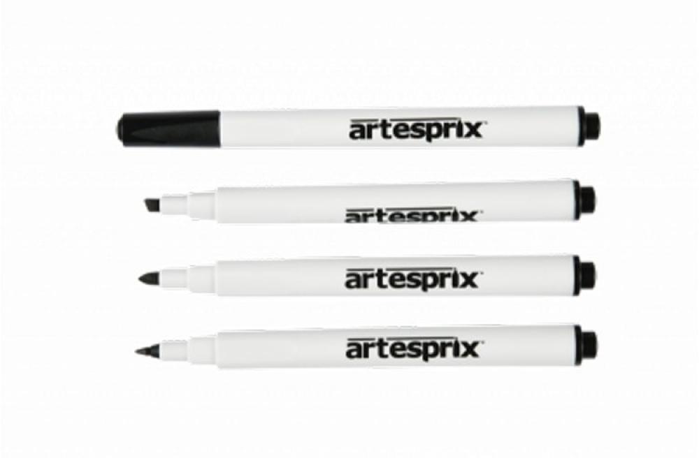 изображение Набор фломастеров для ткани Artesprix черный - изображение 1