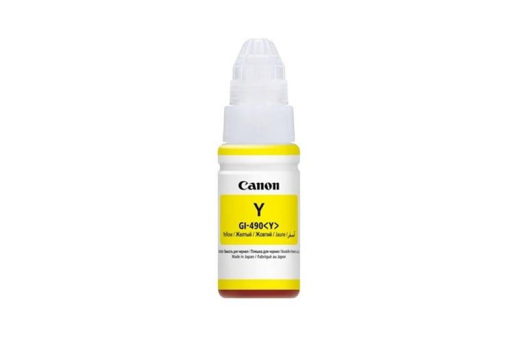 изображение Оригинальные чернила для Canon GI-490 Yellow (70 мл)