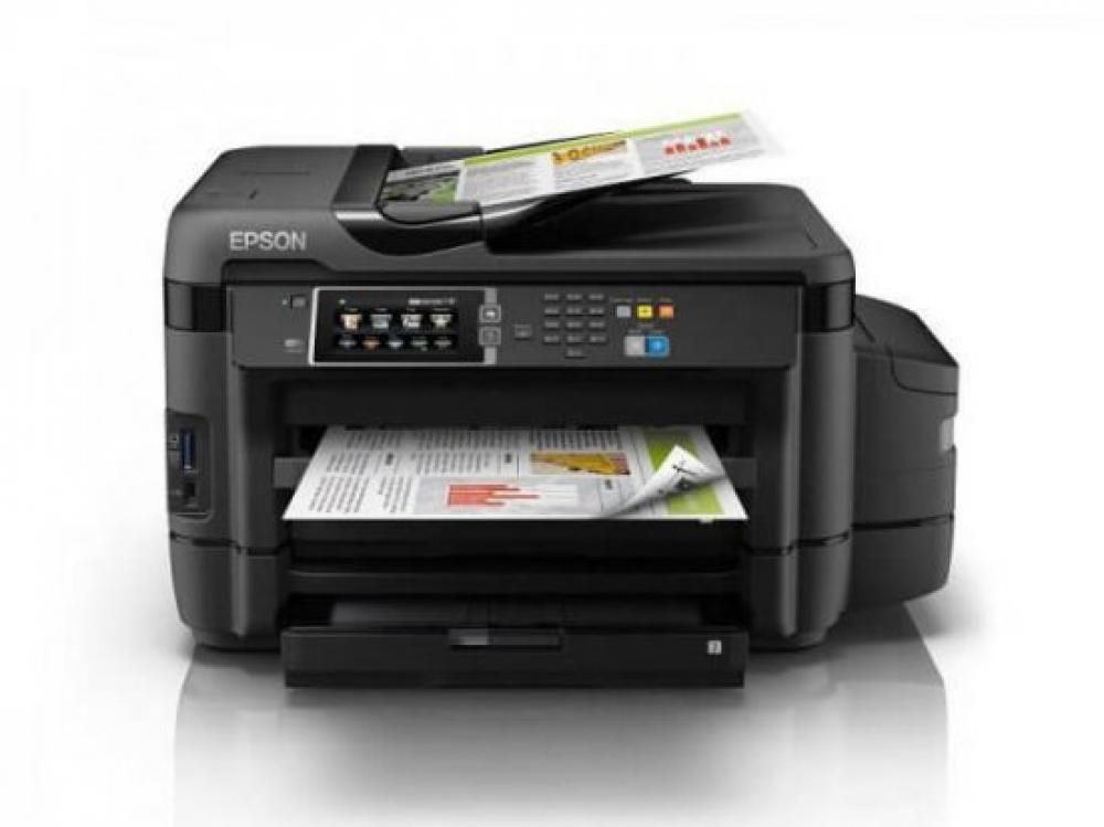 изображение МФУ Epson L1455 с оригинальной СНПЧ и чернилами INKSYSTEM 70 мл (Уценка) - изображение 1