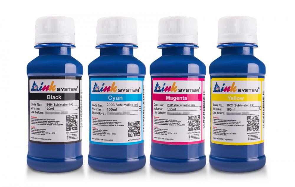изображение Комплект сублимационных чернил INKSYSTEM для принтера Epson Expression Home XP-2100 - изображение 1