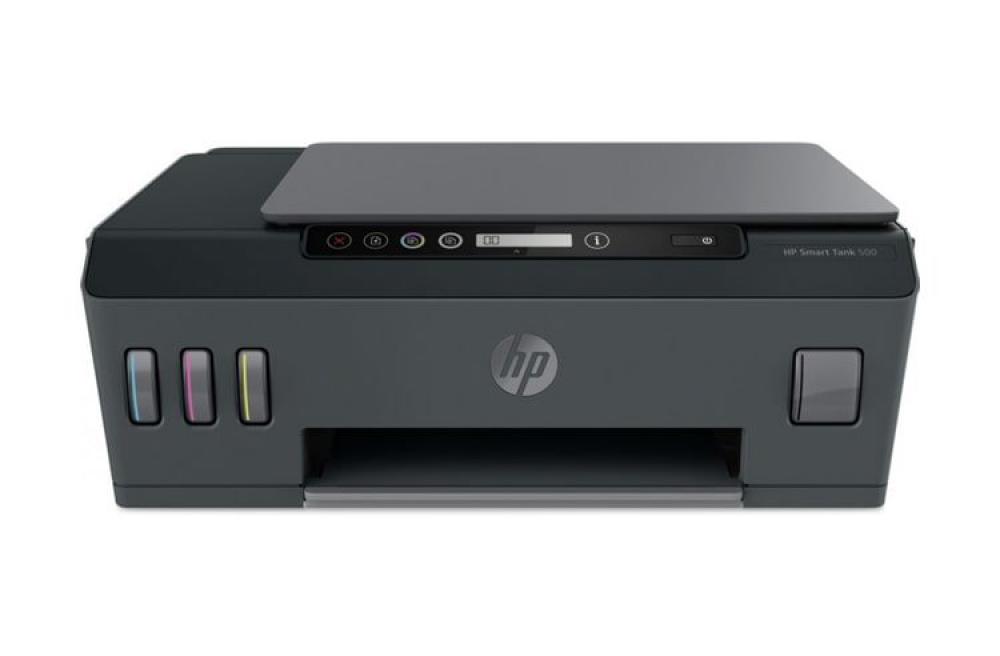 изображение МФУ HP Smart Tank 500 с оригинальной СНПЧ и чернилами INKSYSTEM - изображение 1