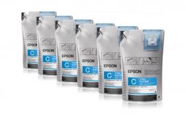 Комплект сублимационных чернил Epson Cyan для Epson SureColor SC-F6300 6шт*1100мл