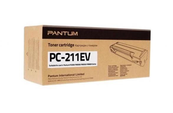 изображение Оригинальный картридж Pantum PC-211EV Black