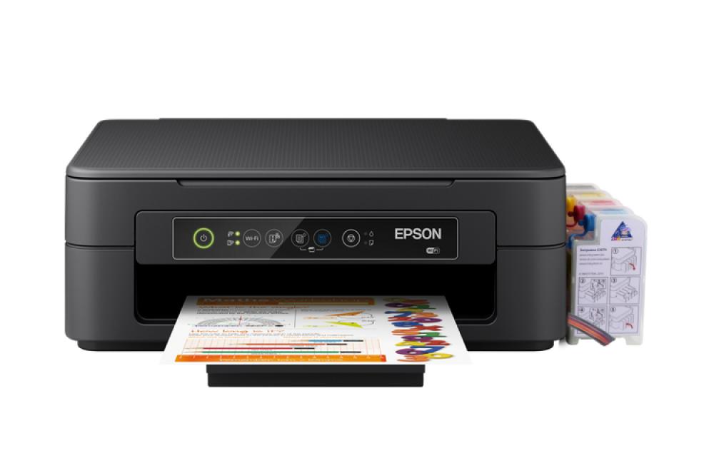 изображение МФУ Epson Expression Home XP-2150 с СНПЧ и сублимационными чернилами - изображение 1